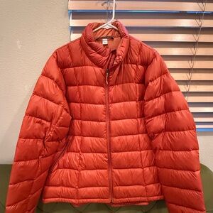 REI Women's Vibrant Red Puffer Jacket